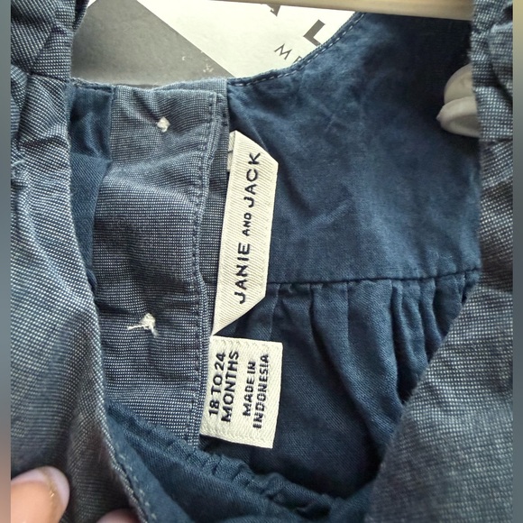 Janie and Jack paisley detail dress 18-24m - Picture 6 of 6